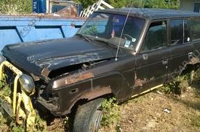 toyota land cruiser hj60 4.0D двигатель КОРОБКА ПЕРЕДАЧ МОСТ