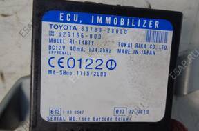 TOYOTA PREVIA 00-06 БЛОК УПРАВЛЕНИЯ МОДУЛЬ ИММОБИЛАЙЗЕР