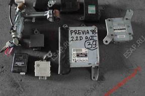 TOYOTA PREVIA 1998 год, 2.2D БЛОК УПРАВЛЕНИЯ 89661-28770