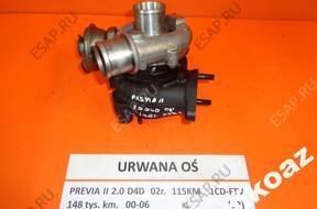TOYOTA PREVIA II 2.0 D4D 02  ТУРБОКОМПРЕССОР