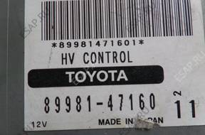 Toyota Prius II HSD 04-09 БЛОК УПРАВЛЕНИЯ 89981-47160