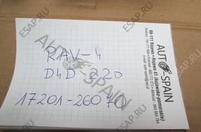 TOYOTA RAV 4 AVENSIS 2.2 ТУРБИНА  17201-26070