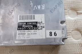 TOYOTA RAV4 II 1.8VVTI БЛОК УПРАВЛЕНИЯ ДВИГАТЕЛЕМ 8966142730