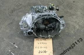 TOYOTA VERSO 1.6 D-4D КОРОБКА ПЕРЕДАЧ МЕХАНИЧЕСКАЯ 14 год,