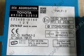 Toyota Yaris ECU МОДУЛЬ zamka БЛОК УПРАВЛЕНИЯ 89300-52012