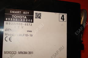 Toyota Yaris Hybrid smart key БЛОК УПРАВЛЕНИЯ 89990-0D040