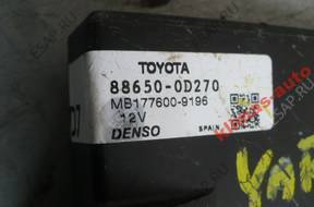 TOYOTA YARIS II 2 МОДУЛЬ 88650-0D270 БЛОК УПРАВЛЕНИЯ