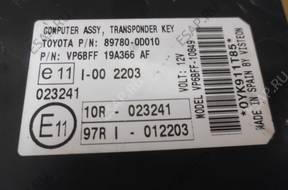 Toyota Yaris II МОДУЛЬ ASSY БЛОК УПРАВЛЕНИЯ 89780-0D010