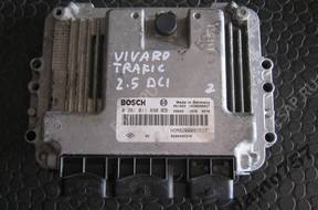 TRAFIC VIVARO 2,5 DCI БЛОК УПРАВЛЕНИЯ ДВИГАТЕЛЕМ 0281011890