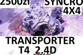TRANSPORTER T4 SYNCRO 2.4 D КОРОБКА ПЕРЕДАЧW 4X4