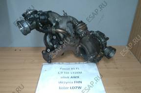 ТУРБИНА 1,9 TDI AWX 131KM EGR PASSAT B5 FL
