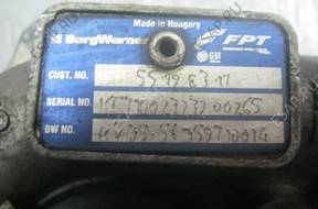 ТУРБИНА 55198317 Lancia Fiat 1.3 MJet 90ps