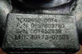 ТУРБИНА 9657603780 XSARA PICASSO LIFT 1.6 HDI F-V
