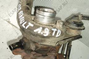 ТУРБИНА GARRETT RENAULT MEGANE 1.9 TD   PT 37