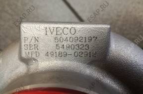 ТУРБИНА IVECO DAILY 3,0 03-06 140KM 504092197