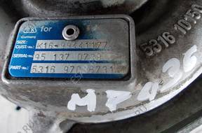 ТУРБИНА Iveco Safrane 2,5 TD K16-99441177