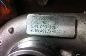 ТУРБИНА Kia Hyundai 1.4 CRDI  28201-2A740