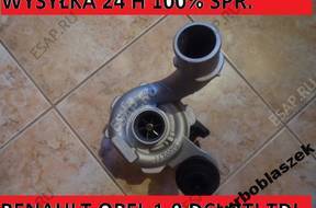 ТУРБИНА movano trafic vivaro master 1.9 dci dti