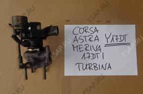 ТУРБИНА OPEL ASTRA CORSA Y17DT 17DTI