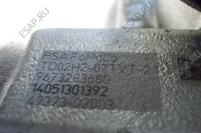 ТУРБИНА PEUGEOT 208 1.4 HDI 9673283680