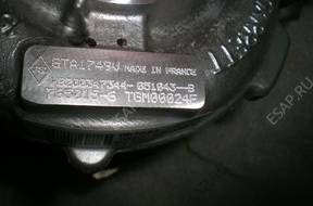 ТУРБИНА RENAULT 2.0DCI 8201124245 GTA1749V