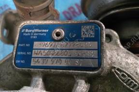 ТУРБИНА RENAULT MEGANE III 54399700087 1,5 DCI 110