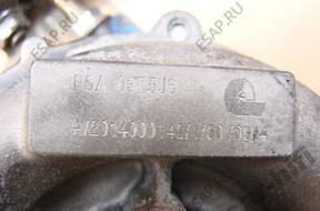 ТУРБИНА trubosprarka Citroen C4 Picasso 1.6 HDI