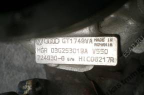 ТУРБИНА VW AUDI SEAT SKODA 03G253019A 2008 BKD AZV