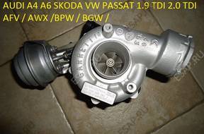 ТУРБИНА  Vw Passat 1.9tdi 130km 2.0tdi 136km