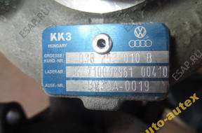 ТУРБОКОМПРЕССОР 038253010B 1.9 TDI AXR 101KM VW