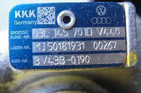 ТУРБОКОМПРЕССОР  03L145701D AUDI VW 2.0 TDI