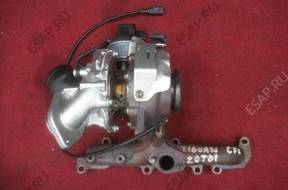 ТУРБОКОМПРЕССОР 03L253056G VW TIGUAN 2.0 TDI 2011 год.