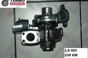 ТУРБОКОМПРЕССОР 1,6 HDI citroen Picasso C-MAX FOCUS