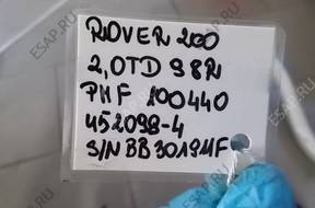 ТУРБОКОМПРЕССОР 452098-4   ROVER 200 2,0TD 1998 год