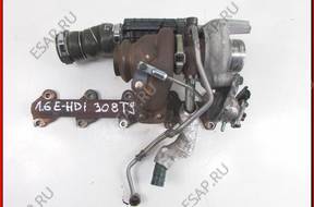 ТУРБОКОМПРЕССОР 9673283680 CITROEN PEUGEOT 1.6 HDI