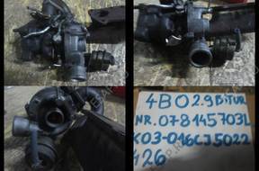 ТУРБОКОМПРЕССОР Audi A6 4B0 2.9 BITURBO 078145703L