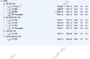 ТУРБОКОМПРЕССОР AUDI A6 C4  2.5TDI 046145703G