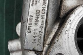 ТУРБОКОМПРЕССОР AW400EP NISSAN PRIMERA 2.2 GT1849V