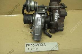 ТУРБОКОМПРЕССОР BOXER,JUMPER 2,0 HDI K0336473