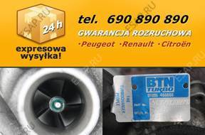 ТУРБОКОМПРЕССОР CITROEN C2 C3 1.4 HDI PEUGEOT 206