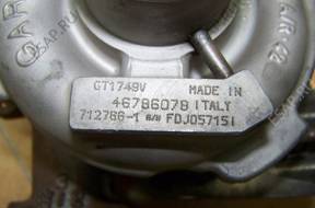 ТУРБОКОМПРЕССОР FIAT LANCIA ALFA 1,9 JTD 46786078