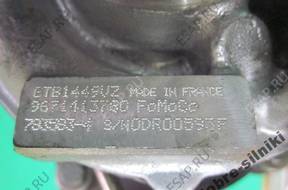 ТУРБОКОМПРЕССОР FORD KUGA 2.0 TDCI 96571413780 163K