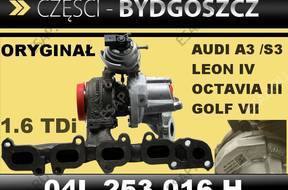 ТУРБОКОМПРЕССОР GARRETT 1.6TDi 04L253016H OE LEON 4