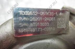 ТУРБОКОМПРЕССОР  KIA PICANTO I20 28201-2A081