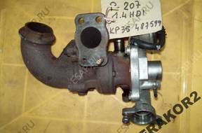 ТУРБОКОМПРЕССОР KP35 487599 PEUGEOT CITROEN 1,4 HDI