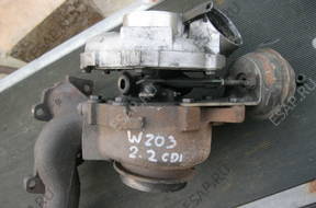 ТУРБОКОМПРЕССОР MERCEDES 2.2 CDI C-KLASA W 203