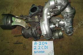 ТУРБОКОМПРЕССОР  Mercedes C-klasa W204 2.2CD