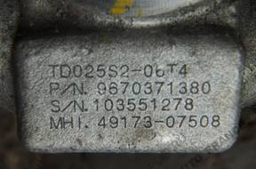 ТУРБОКОМПРЕССОР nr 9670371380 PEUGEOT 308 1.6 HDI