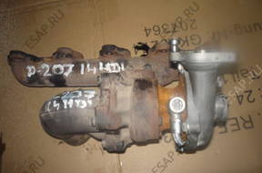 ТУРБОКОМПРЕССОР  Peugeot 207 1,4 HDI