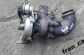 ТУРБОКОМПРЕССОР Peugeot 207 1.4 HDI 70 ty.